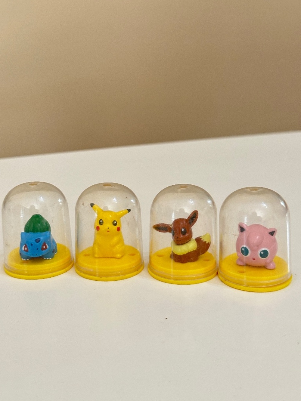 Vintage Nintendo Pokémon Capsule Figures (4 pieces)